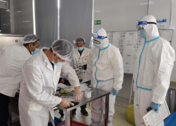上海市场监管部门全力守护疫情防控一线食品安全